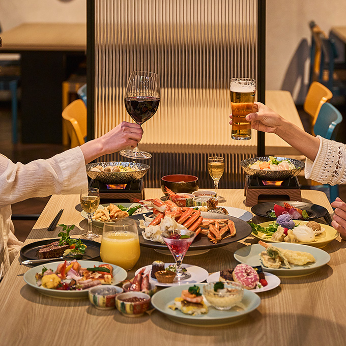 夕食風景