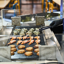 鉄板焼きのイメージ